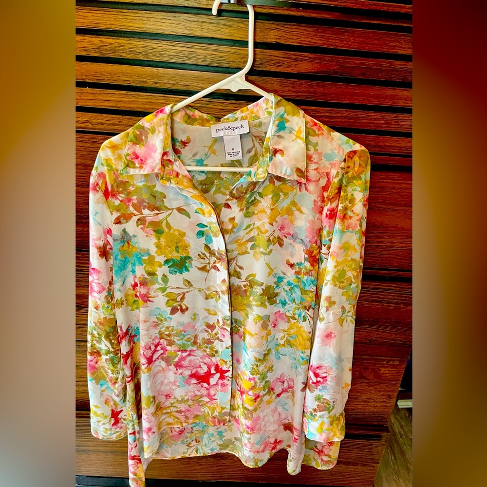 Ladies Peck & Peck Tunic Blouse